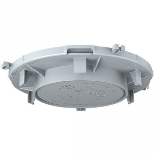 Frontteil HaloX 100 für Ortbeton Deckenauslass Ø80mm